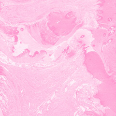 Pink ink marble fluid background