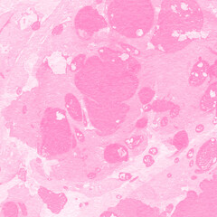 Pink ink marble fluid background