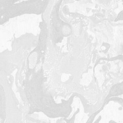 Silver ink marble fluid background