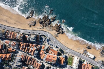 Serenity Unveiled: A Captivating Landscape Merging the Coastal Splendor of Foz Do Douro and the...