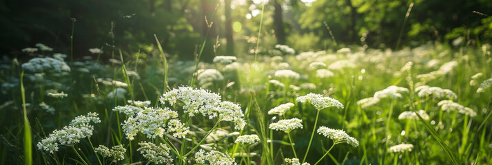 Naklejka premium Nature is bright, beautiful and amazing.