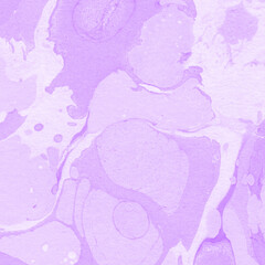 Violet ink marble fluid background