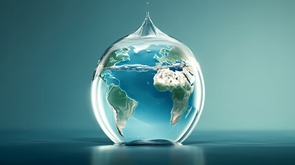 World Water Day, save water and world environmental protection concept