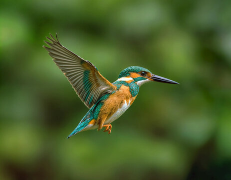 flying kingfisher