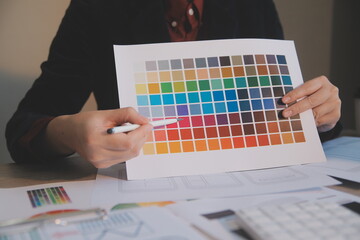 UX UI design process for modish mobile application and website . Creative prototype of wireframe...