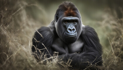 Photo of gorilla, wild photography
