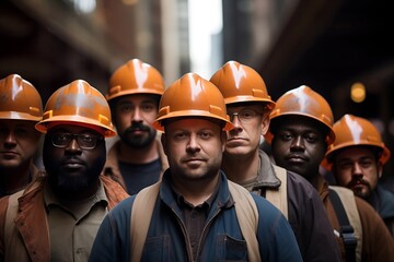 workers at work