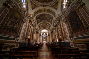 Cathedral of Lanciano, Abruzzo, Italy. interior