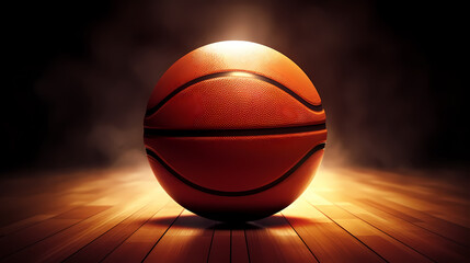 Obraz premium Basketball sport, basketball background close-up detail
