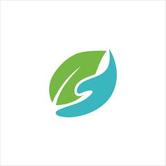 leaf logo design and technology