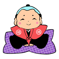 かわいい福助さん