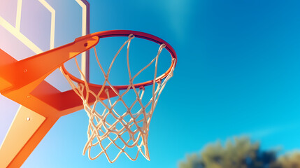 Basketball sport, basketball background close-up detail