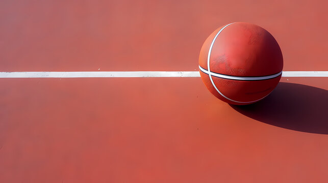 Basketball sport, basketball background close-up detail