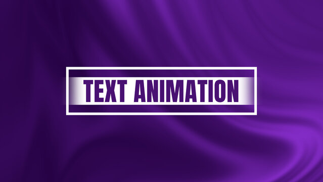 Text Animation with Colorful Background