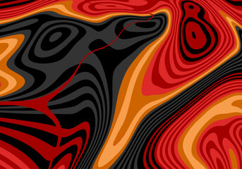 lush lava color Marble texture background vector. Panoramic Marbling texture design for Banner, invitation, wallpaper, headers, website, print ads, packaging design template.