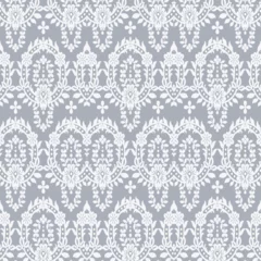 Zelfklevend Fotobehang seamless damask pattern © Hasnain