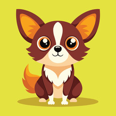 Chihuahua cute pet vector EPS