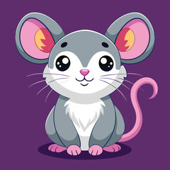 Mice cute pet vector EPS