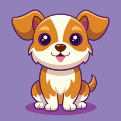 Puppy cute pet vector EPS