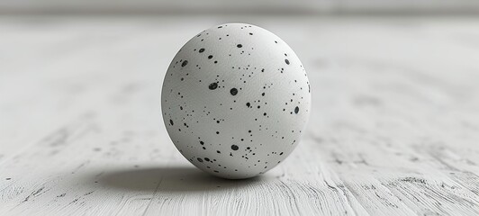 white sphere egg