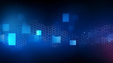 Obraz premium Modern digital futuristic abstract background, technology background