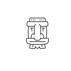 Polynesian Tiki Idols Icon