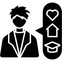 Social Status Illustration