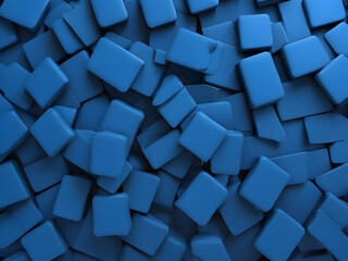Obraz premium Abstract background with dominant blue color