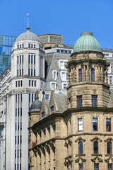 Fototapeta premium Cityscape of central Manchester, UK