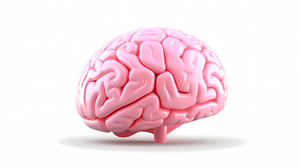 3D rendering of the brain, exploring how the brain affects creative thinking