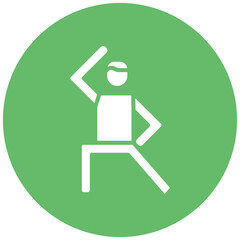 Aerobics Stand Icon