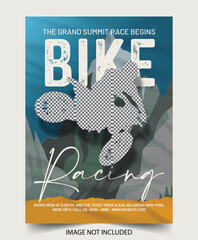 Bike race flyer templates