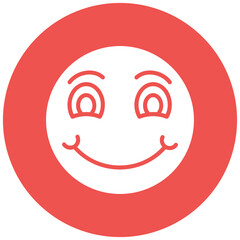 Slightly Smiling Face Icon