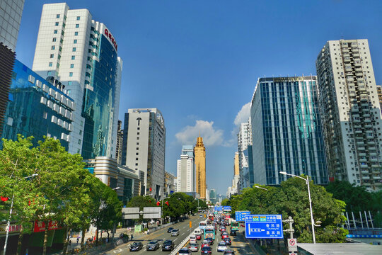 Skyscrapers in Shenzhen, China