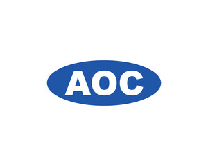 AOC Logo design vector template