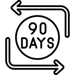 90 Days Icon