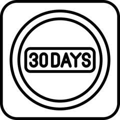 30 Days Icon