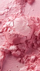 Fototapeta premium A close up of a pink colored powder