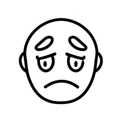 Sad face, face sad, sad, face, sad facial expression, sad facial expression, conveying emotions of melancholy and sorrow.