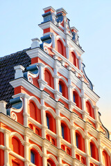 Hanseatic building in Greifswald, Germany