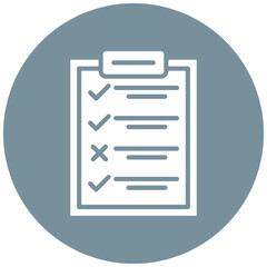 Fototapeta premium Testing Report Icon