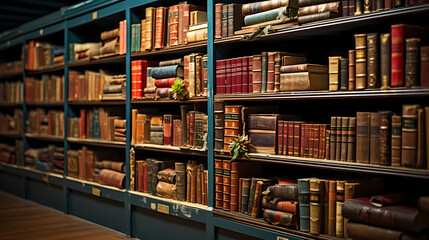 Stack of books on minimalist background, perfect for educational or literary themes