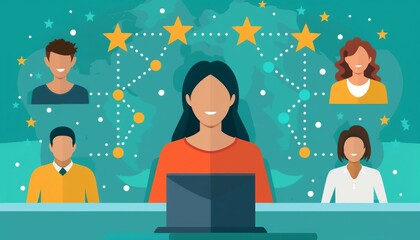 Customer Retention and Loyalty Programs, customer retention and loyalty programs with an image depicting businesses implementing loyalty rewards, AI 