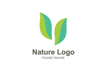 Nature Logo Based Abstract Creative Geometric