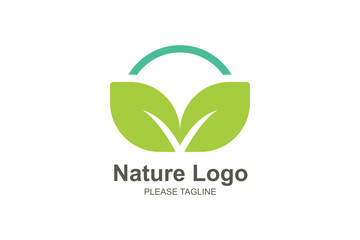Nature Logo Based Abstract Creative Geometric