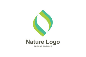 Nature Logo Based Abstract Creative Geometric
