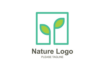 Nature Logo Based Abstract Creative Geometric