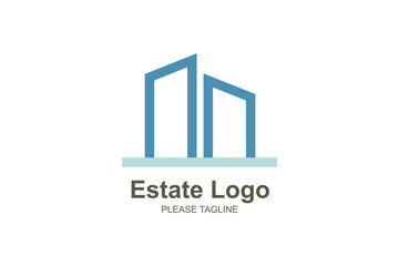Fototapeta premium Estate company logo