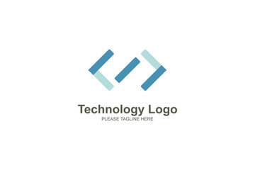 Technology logo business design