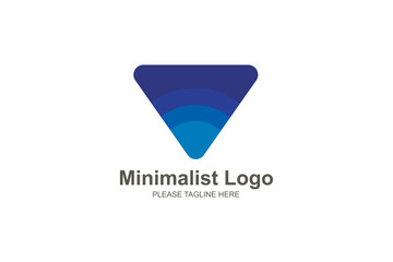 Minimalist logo for company